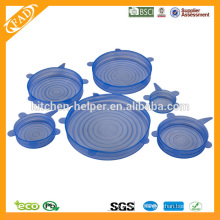2014 Highly Welcomed Kitchen Universal Stretch As Seen On TV Silicone Lid